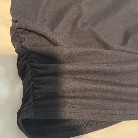 Black Cowl Neck Long Sleeve Top - Picture 2 of 3